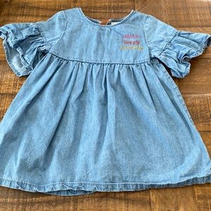 3t denim dress
